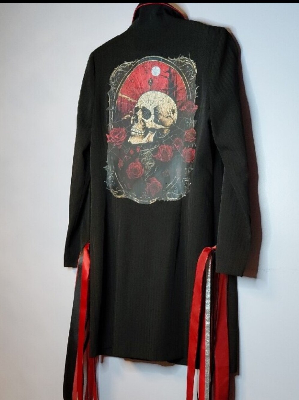 REAR Dramatic SPLIT  COAT ELEGANCE PERSONIFIED